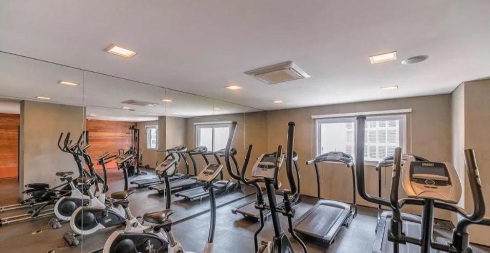 Apartmán Loft Com Piscina, Academia, 100 Metros Do Metro São Paulo Exteriér fotografie