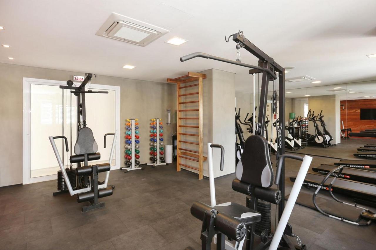 Apartmán Loft Com Piscina, Academia, 100 Metros Do Metro São Paulo Exteriér fotografie