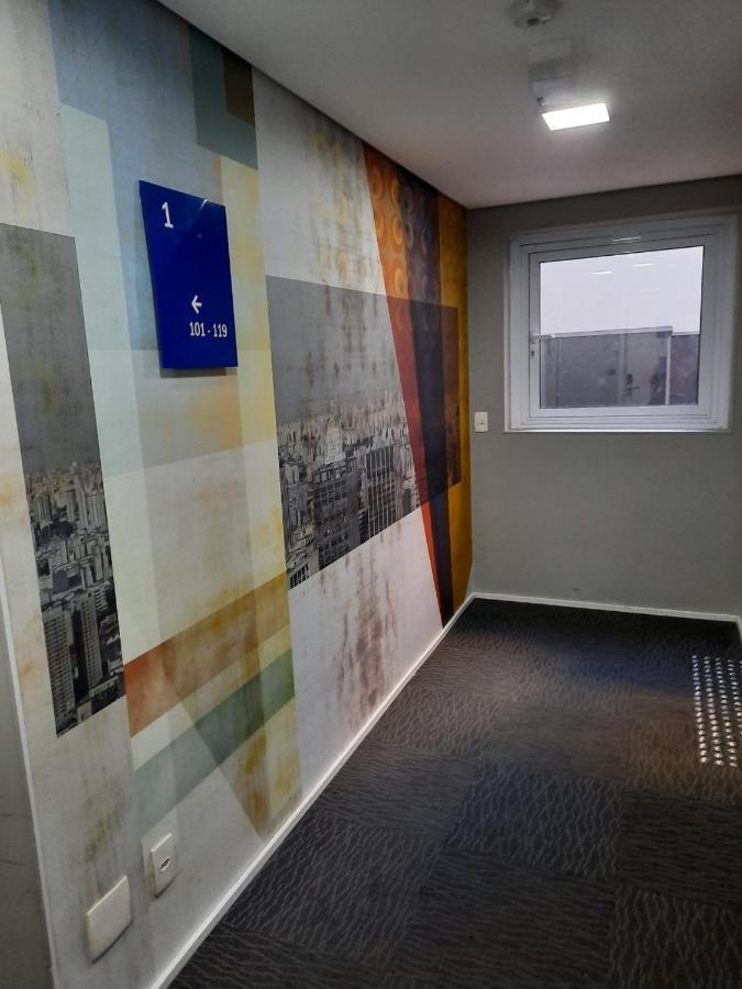 Apartmán Loft Com Piscina, Academia, 100 Metros Do Metro São Paulo Exteriér fotografie